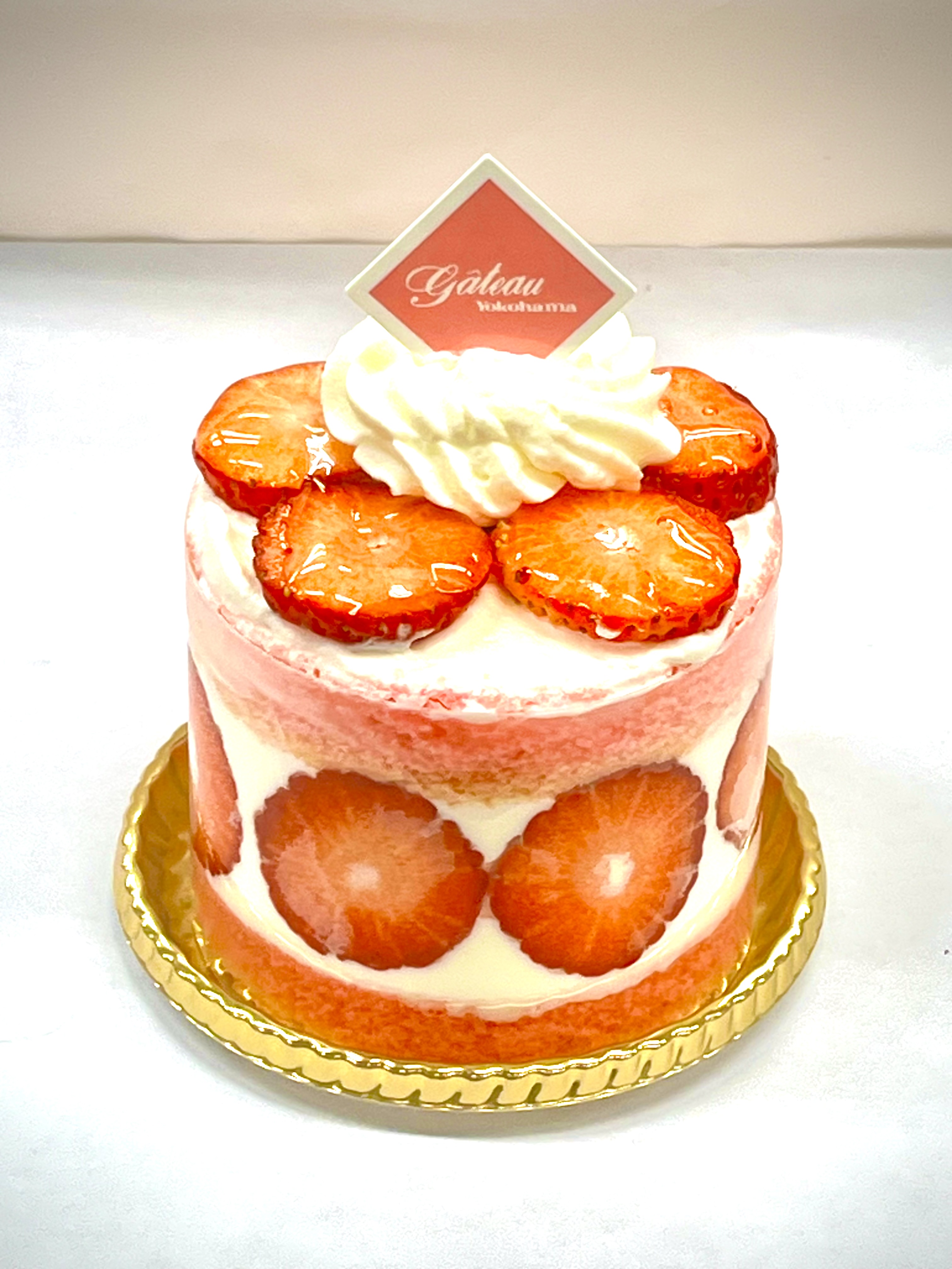 フレジェ風ショートケーキ