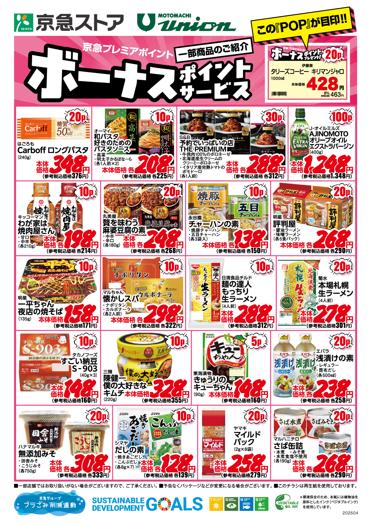 4月ボーナスポイント