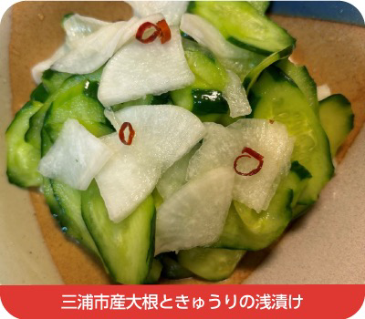 きゅうりの浅漬け