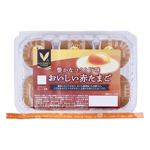 豊かなコクと旨味 おいしい赤たまご（６個入）