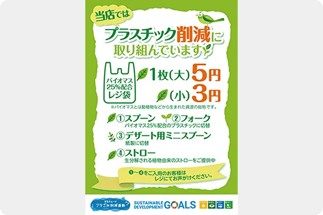 プラスチックごみ削減運動