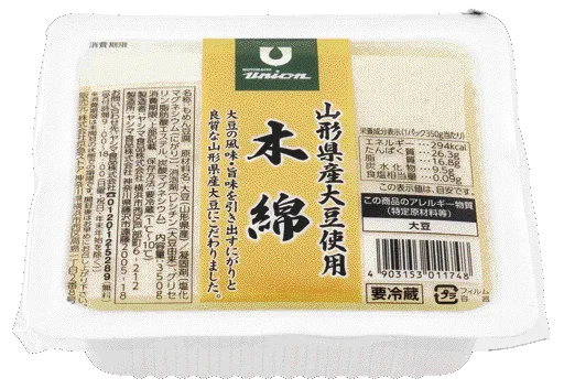 山形県産大豆使用　木綿（350g）